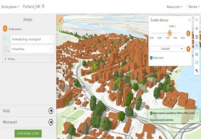 Problem z wyświetleniem zdjęcia: „Wizualizacja warstw w 3D wraz z rozróżnieniem widoczności gatunków drzew”